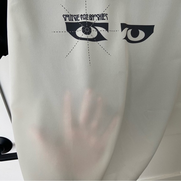 Siouxsie and the Banshees Black and White Sheer Top - Picture 6 of 13